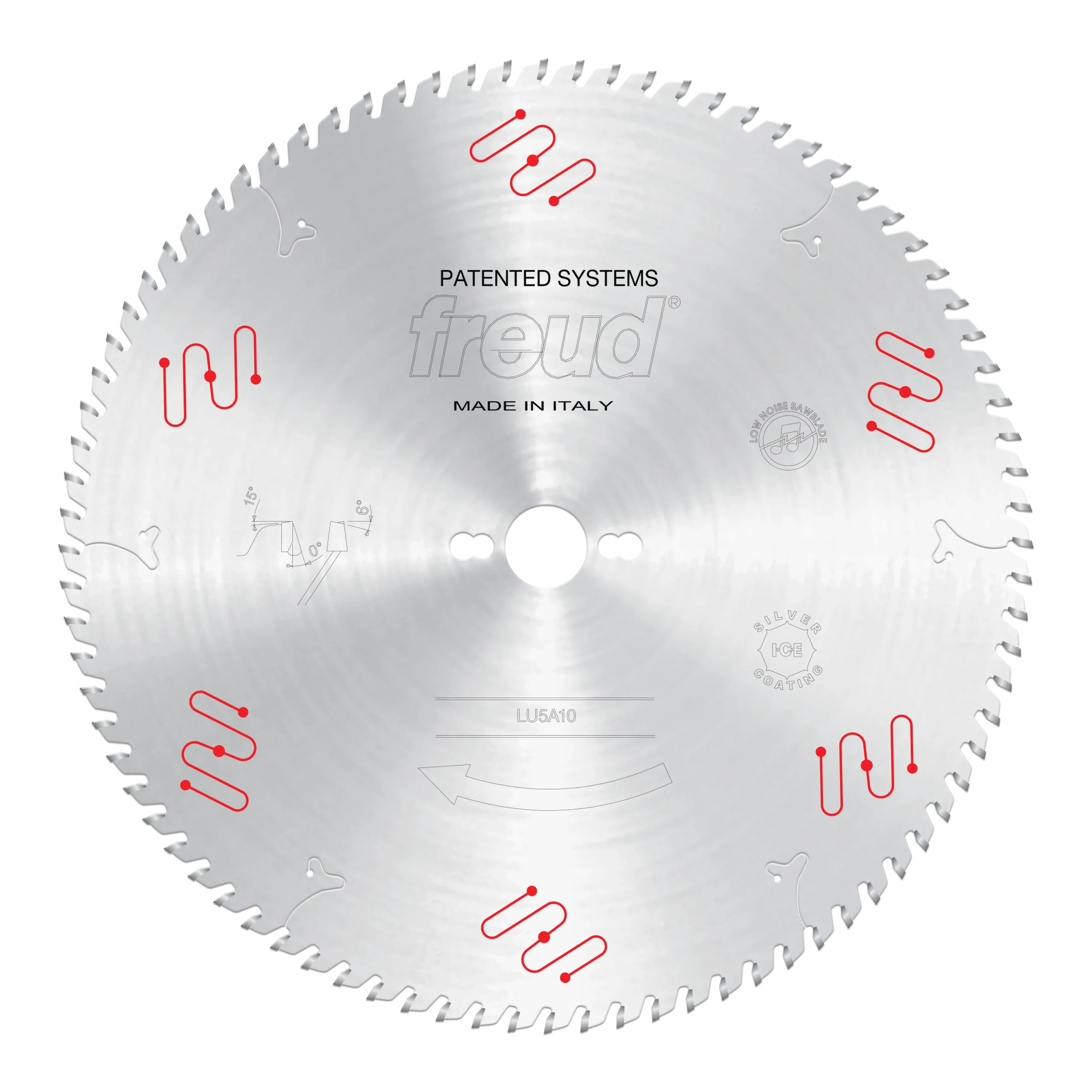 Freud LU5A10 350mm Medium to Thick Aluminum & Non-Ferrous Blades with Mechanical Clamping