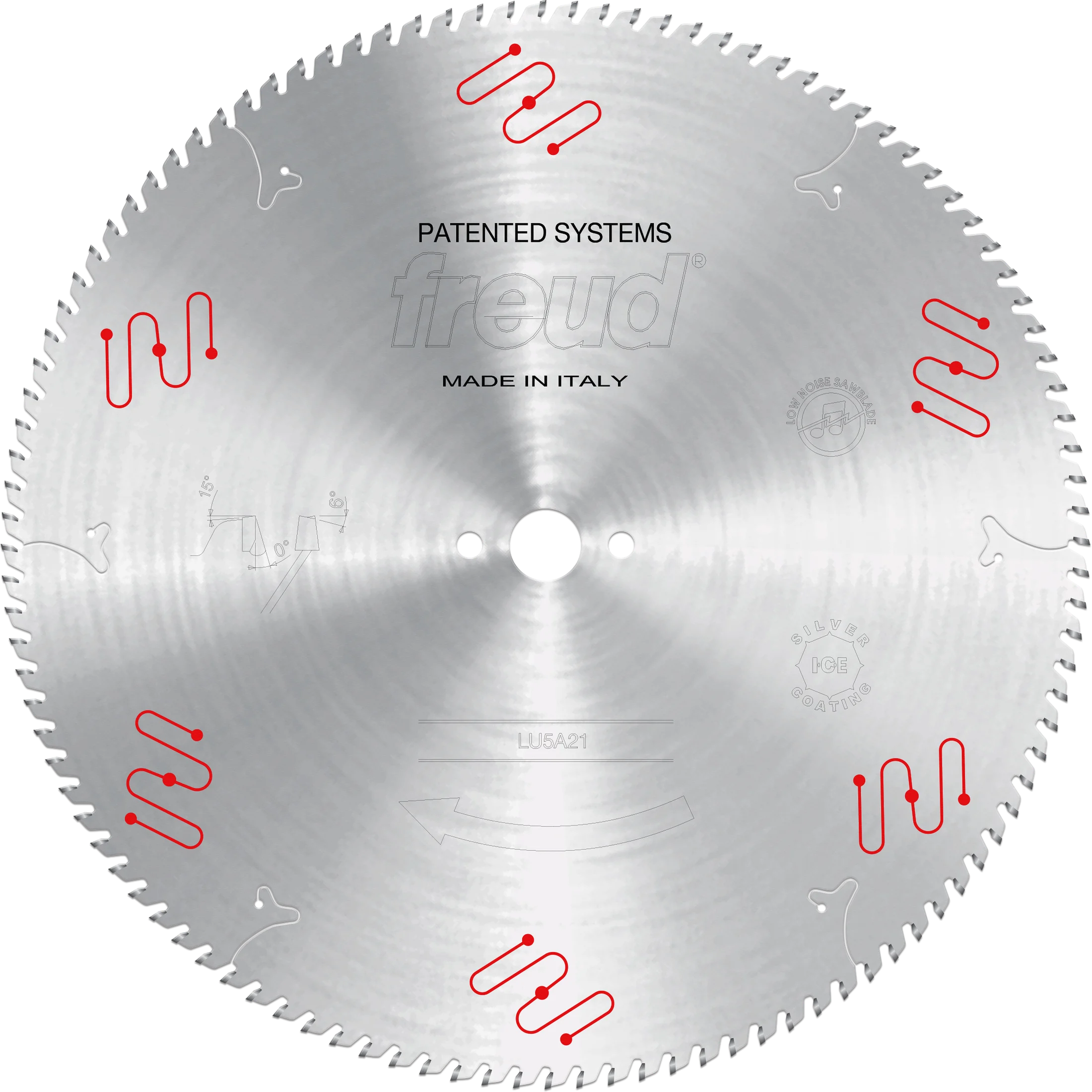 Freud LU5A21 450mm Medium to Thick Aluminum & Non-Ferrous Blades with Mechanical Clamping
