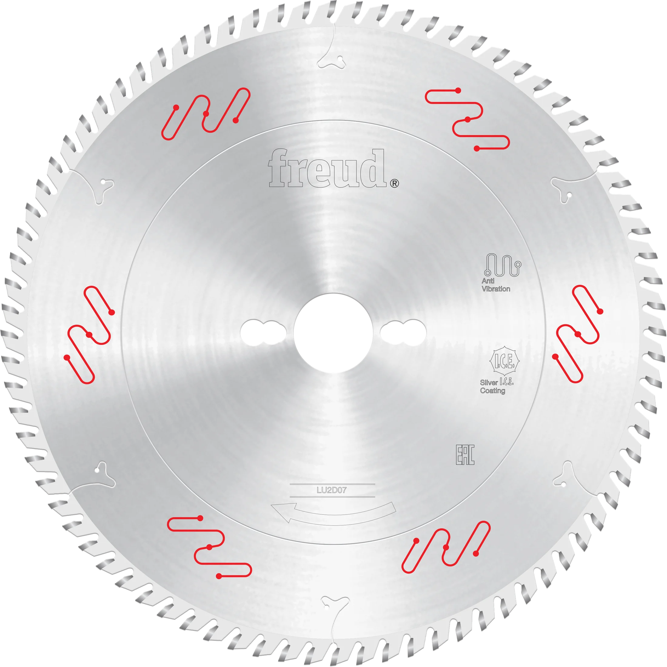 Freud LU2D07 250mm Thin Kerf Carbide Tipped Blade for Crosscutting - Freud/Diablo