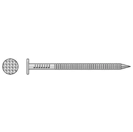 Simpson S8SNDW1 Painted Siding Nail — 2-1/2 in. x .092 in. Type 304 Stainless Steel, White (1 lb.)