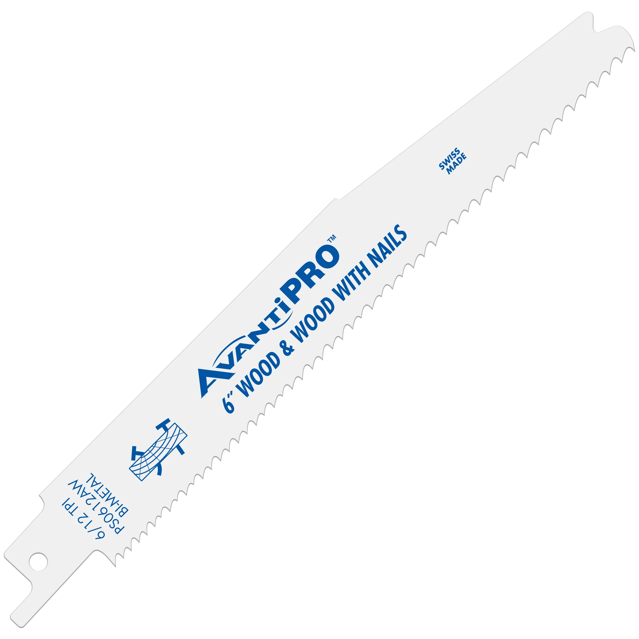 AvantiPRO PS0612AW200 AvantiPro 6" 6/12 TPI BM Recip Blade (200-Pack)