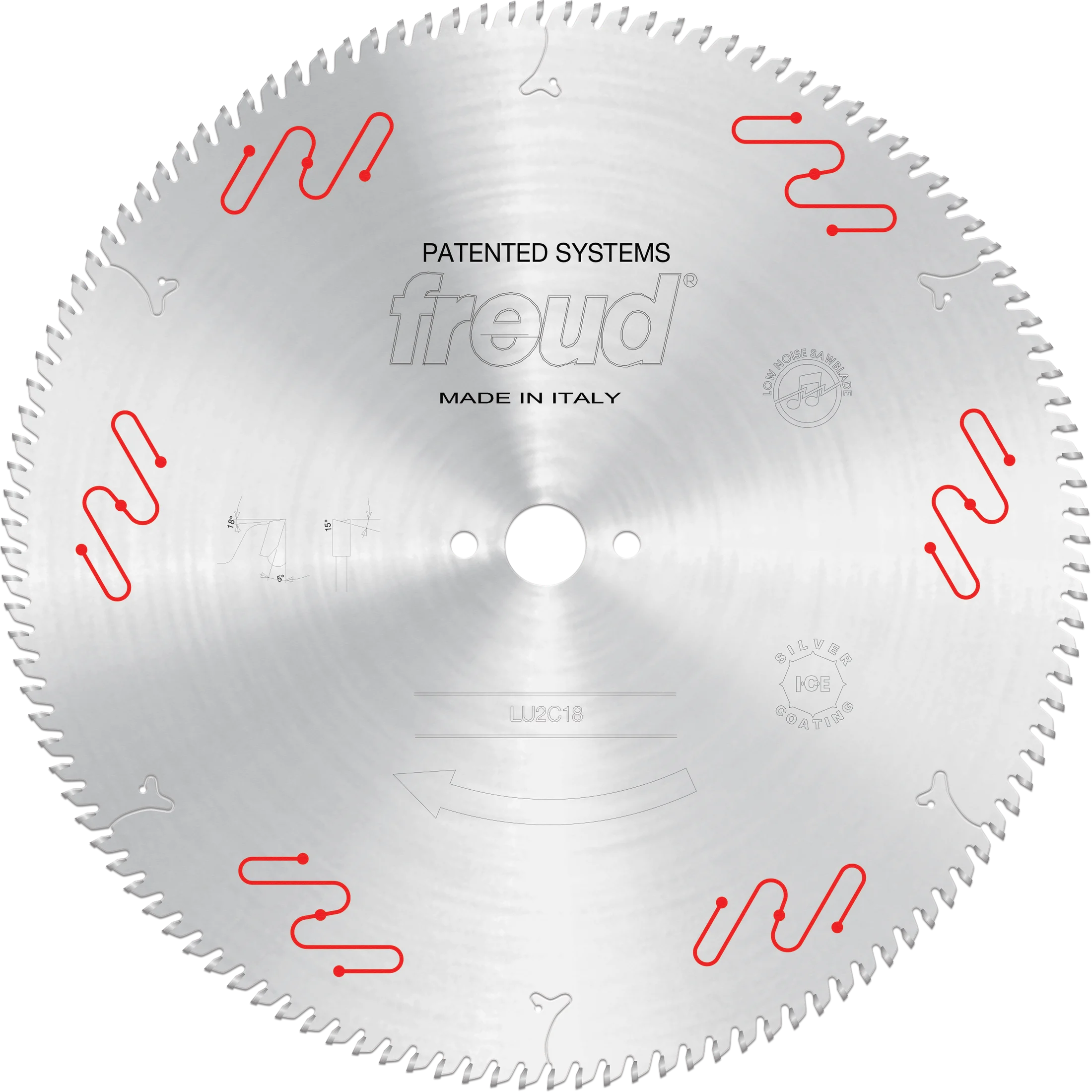 Freud LU2C21 400mm Carbide Tipped Blade for Crosscutting - Freud/Diablo