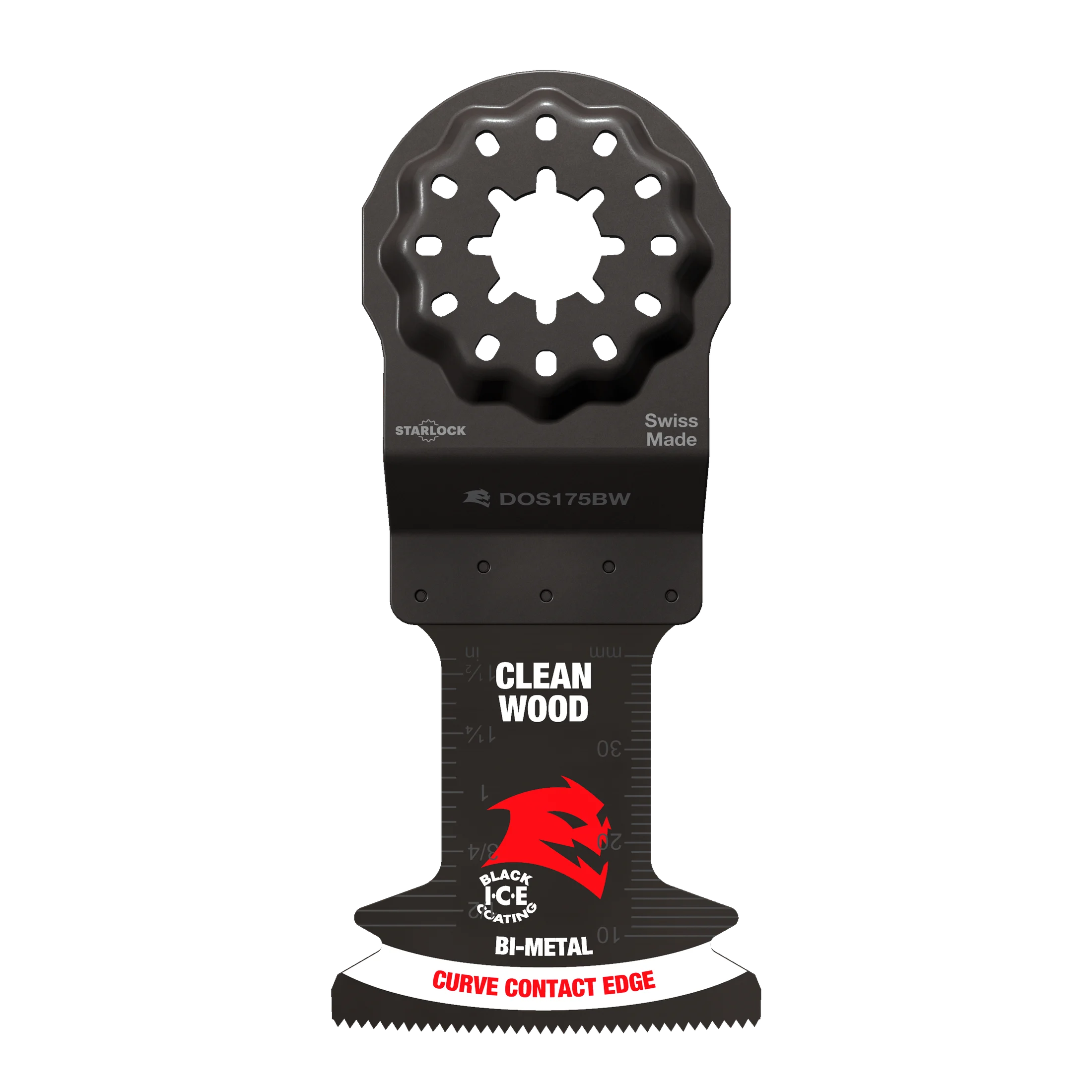 Diablo DOS175JBW10 Diablo Demo Demon™ 1-3/4" Starlock Bi-Metal Oscillating Blades for Clean Wood (10-Pack)