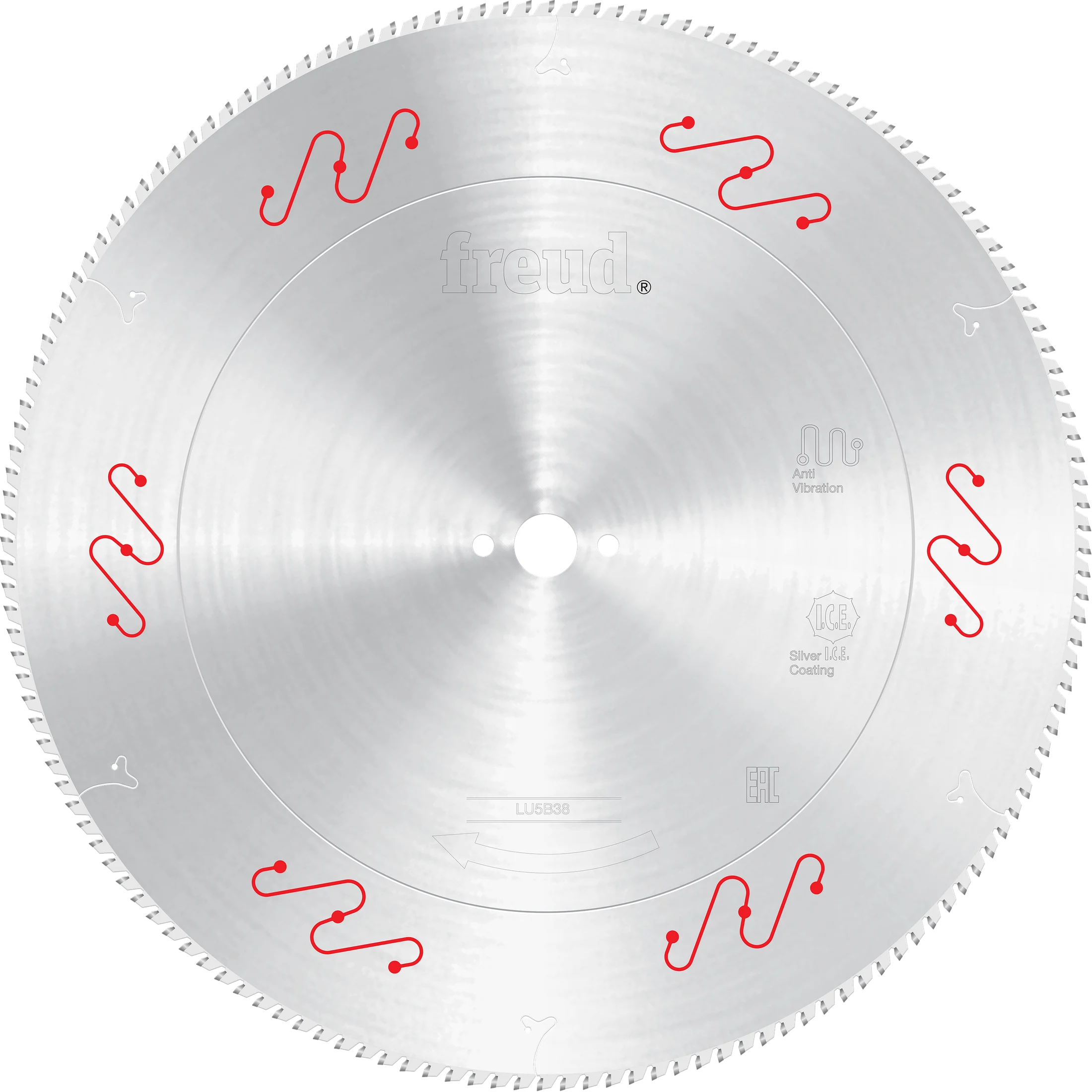 Freud LU5B38 550mm Thin to Medium Aluminum & Non Ferrous Blades with Mechanical Clamping - Freud/Diablo