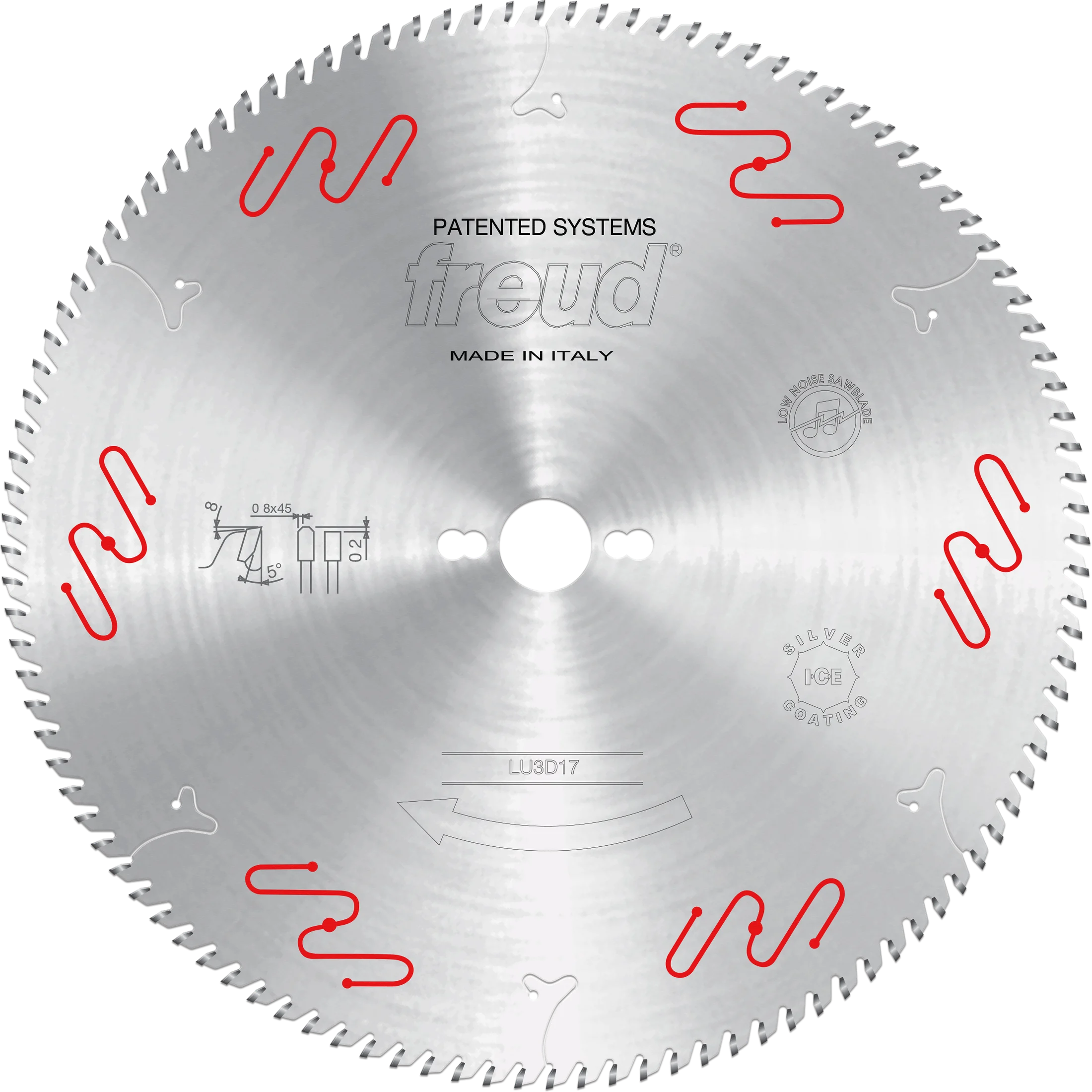 Freud LU3D17 350mm Panel Sizing Saw Blade for Sliding Table Saws - Freud/Diablo