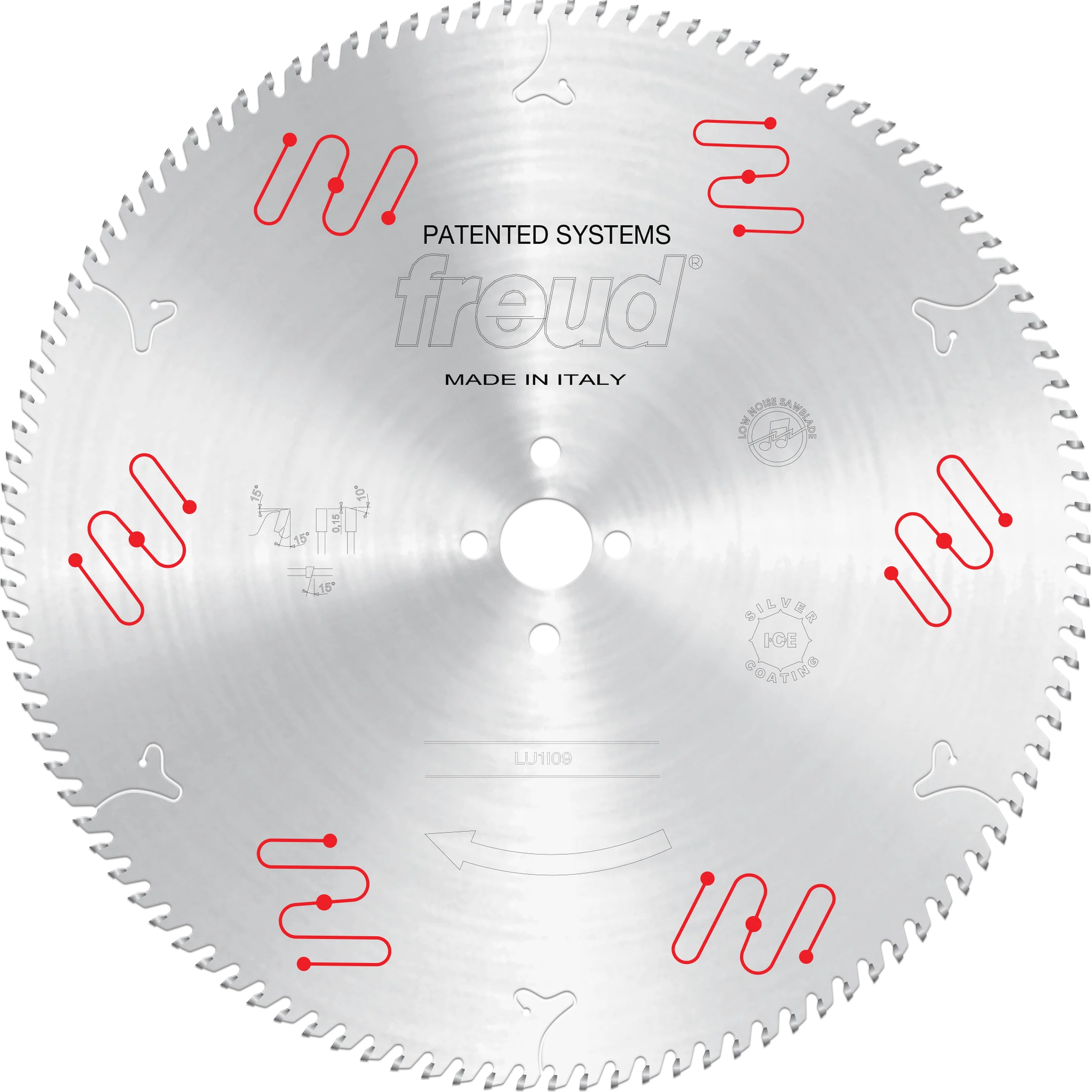 Freud LU1I09 350mm Carbide Tipped Saw Blade for Crosscutting - Freud/Diablo